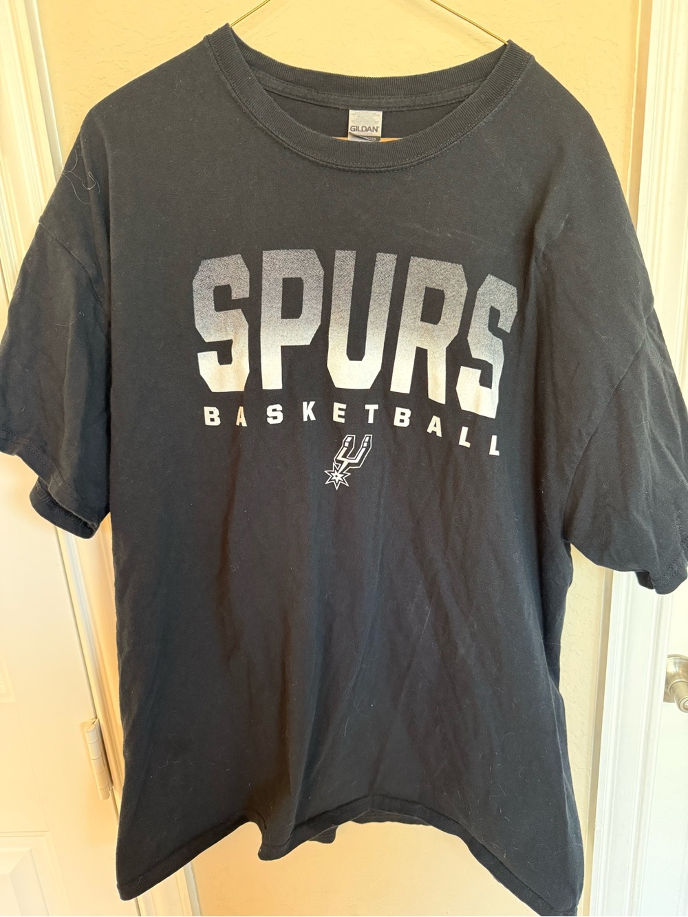 San Antonio Spurs Black T-Shirt